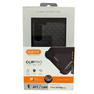 A3. Base ClipPro Case + Belt Clip For Samsung Galaxy S23 Plus, N2 Impact Protect